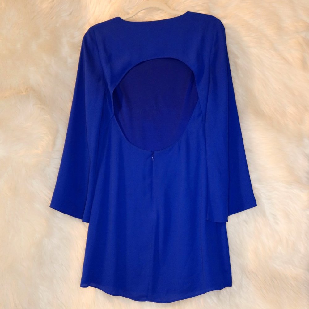 Royal Blue Long Sleeve Dress